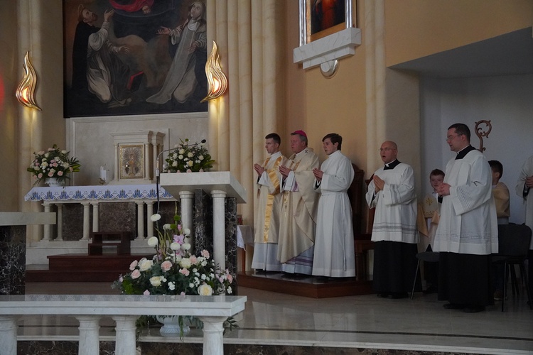 Poświęcenie kościoła w Żernikach Wrocławskich