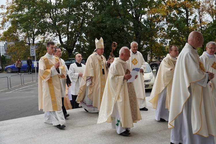 Poświęcenie kościoła w Żernikach Wrocławskich