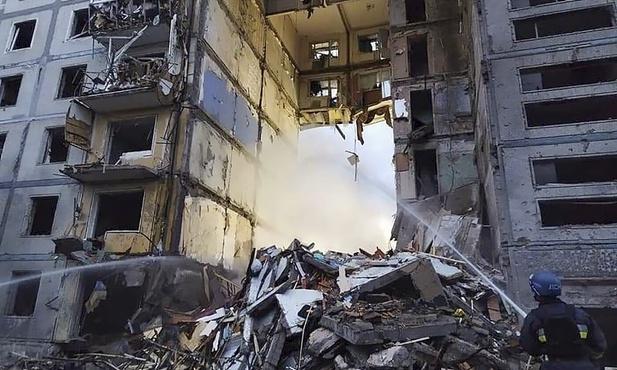 W ostrzale Zaporoża zginęło 12 osób