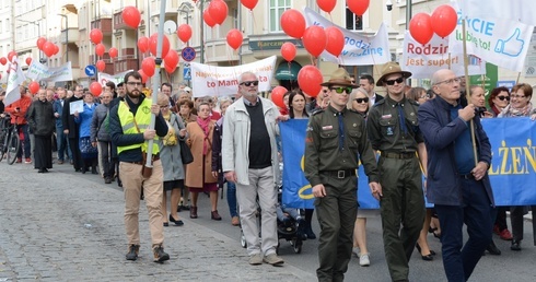 Przez Opole przeszedł Marsz dla Życia i Rodziny