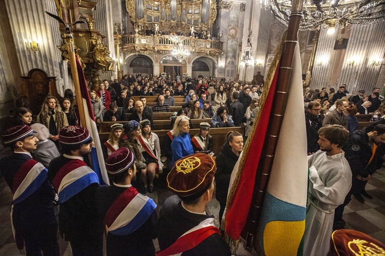 Inauguracja roku akademickiego w kościele św. Anny