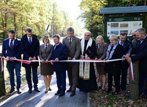 Otwarcie ścieżki pieszo-rowerowej.