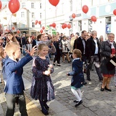 Wyruszyli z placu św. Sebastiana na plac Wolności.