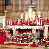 Eucharystii przewodniczył  bp Krzysztof Nitkiewicz.