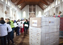 ▲	Dotychczas w całym kraju Rycerze Kolumba przygotowali  ok. 50 tys. przesyłek o łącznej wartości ok. 5 mln zł.