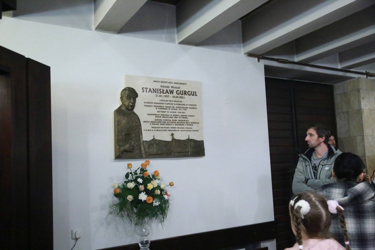 Tablica księdza Gurgula