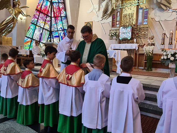 Pasierbiec. Nowi ministranci
