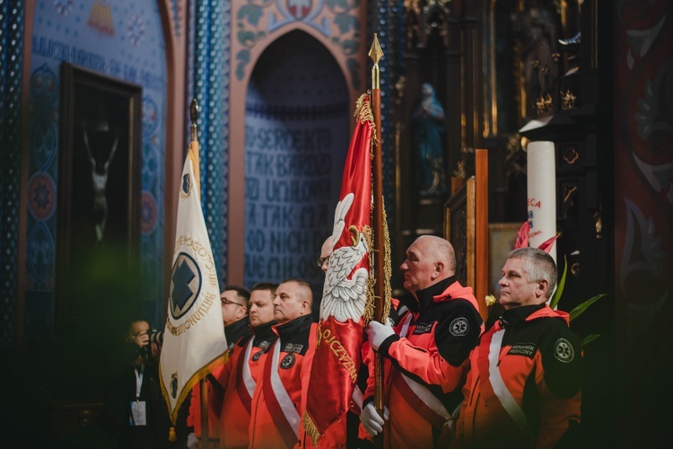 Ogólnopolskie obchody Dnia Ratownictwa Medycznego w sanktuarium Matki Zagłębia i Pani Dąbrowy Górniczej 