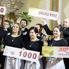 Zdobywcy ubiegłorocznej nagrody grand prix na festiwalu Gaude Cantem: zespół wokalny Luna Plena z Zabrza.