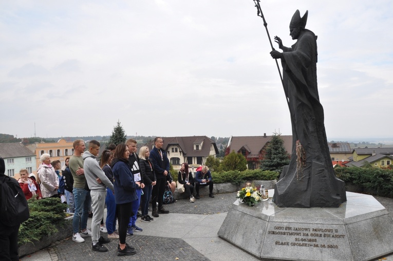 Bieg papieski na Górze Świętej Anny