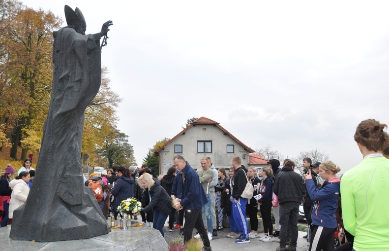 Bieg papieski na Górze Świętej Anny