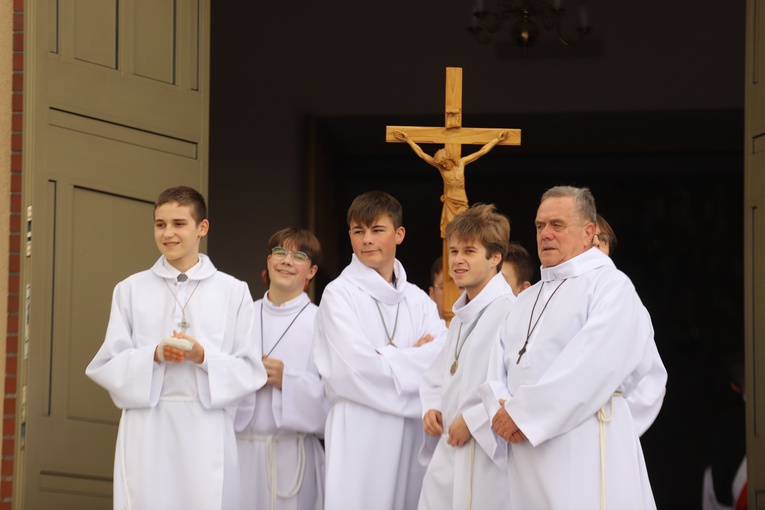 Konsekracja kościoła w Prusach