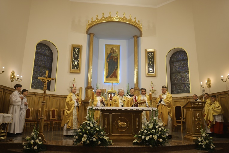 Konsekracja kościoła w Prusach