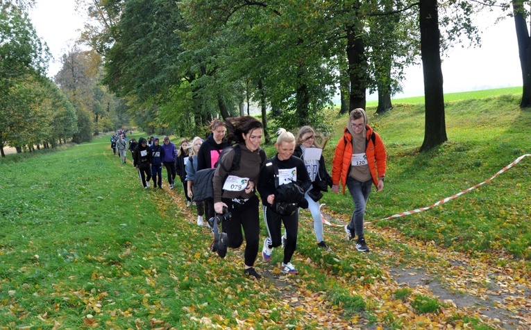 Bieg papieski na Górze Świętej Anny