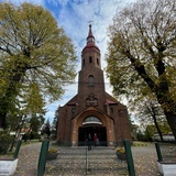 Katowice-Podlesie. Pobłogosławienie kamienia węgielnego 
