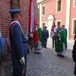 Tablica poświęcona św. Janowi Pawłowi II na wschowskiej farze