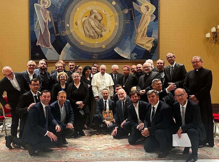 Przedstawiciele z Lublina byli jedną z najliczniejszych grup, która weszła w skład delegacji. 