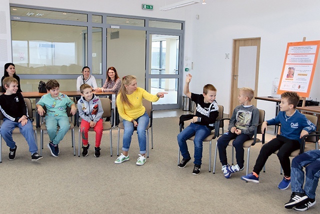 	Dzieci uczyły się szacunku dla siebie i innych.