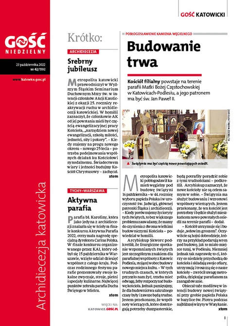 Gość Katowicki 42/2022