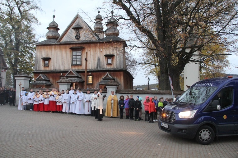 Szalowa. Powitanie św. Michała Archanioła