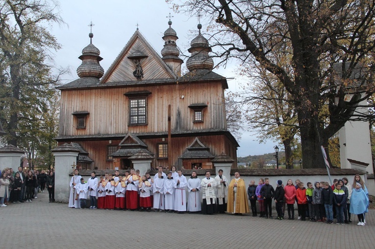 Szalowa. Powitanie św. Michała Archanioła