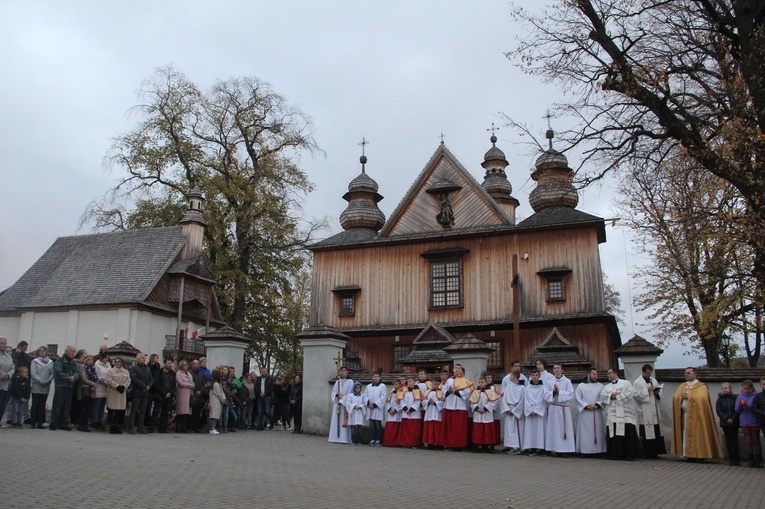 Szalowa. Powitanie św. Michała Archanioła