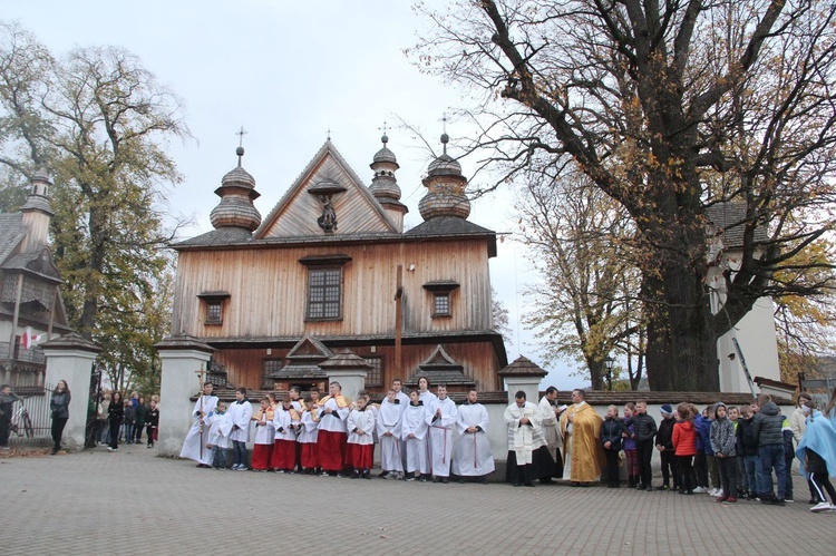 Szalowa. Powitanie św. Michała Archanioła