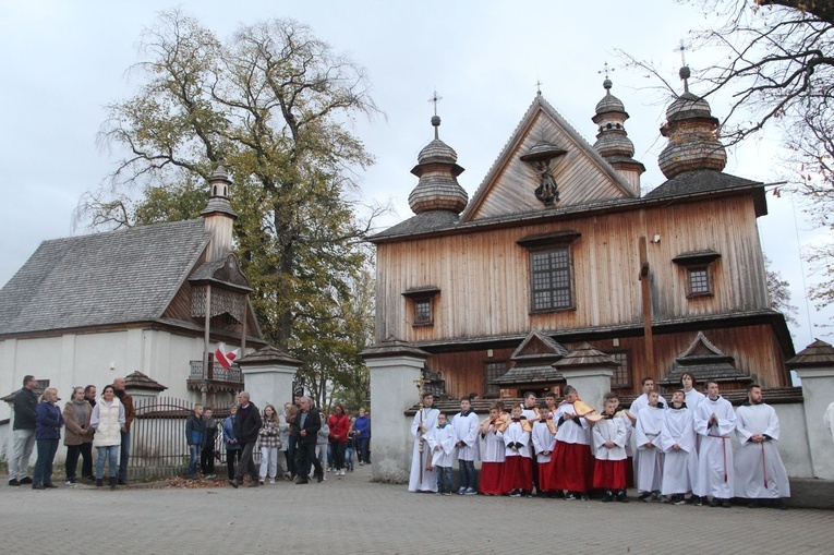 Szalowa. Powitanie św. Michała Archanioła