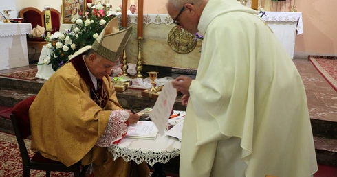 Wprowadzenie relikwii bł. Jakuba Strzemię i zakończenie roku jubileuszowego w Obornikach Śląskich
