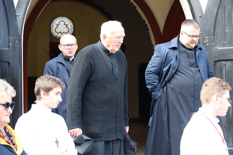 Pożegnali kościelnego - Władysława Gądka