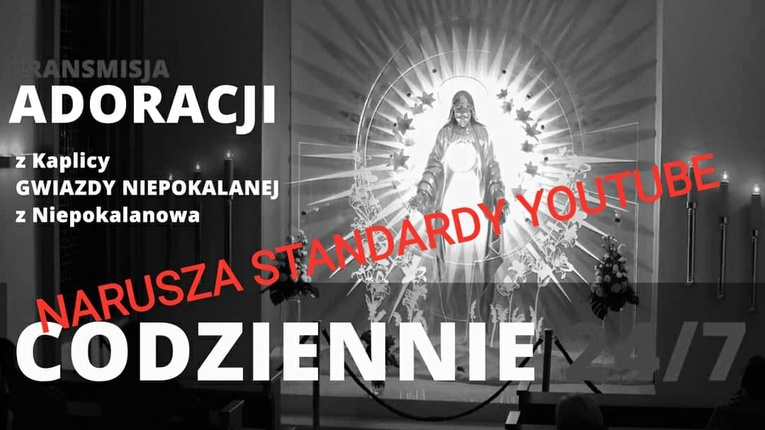 YouTube zablokował kanał katolickiej telewizji EWTN Polska