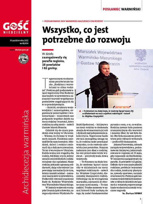 Posłaniec Warmiński 43/2022