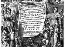 Pierwszy tom „Acta sanctorum” opublikowano w Antwerpii w roku 1643.