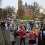 Uroczystość nadania imienia Jana Pawła II szkole w Sławięcicach