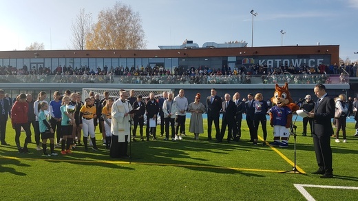 Nowe boisko w Katowicach