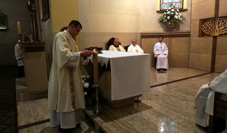 Poświęcenie ołtarza w Lublińcu