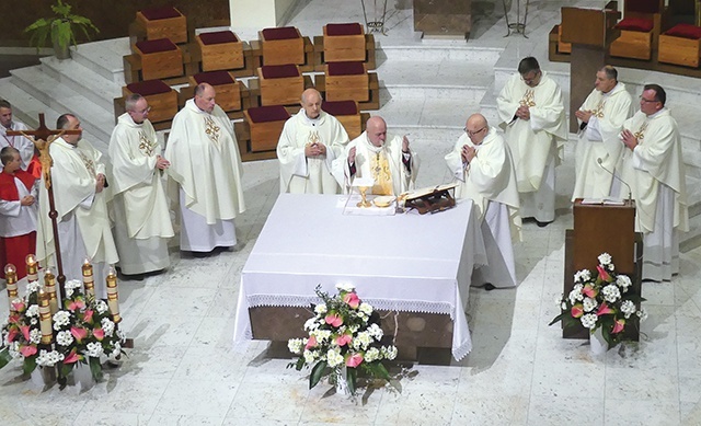 Jubileuszowa Msza św. w aleksandrowickiej świątyni.