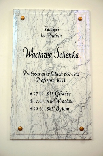 40. rocznica śmierci ks. Wacława Schenka, proboszcza i profesora KUL