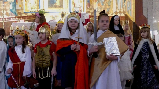 Korowód Świętych w parafii św. Michała Archanioła w Leśnej - 2022