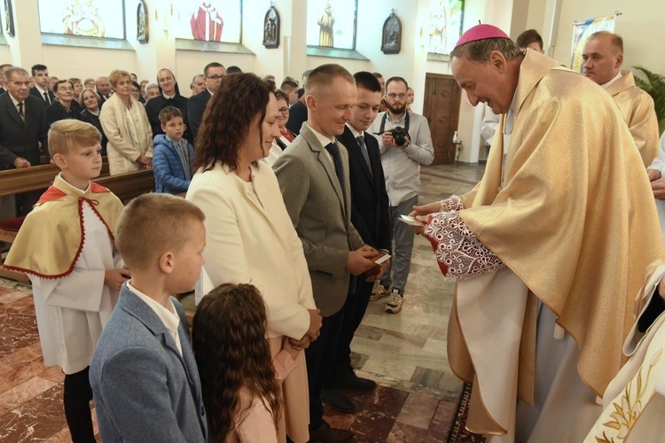 Dedykacja kościoła w Długołęce Świerkli