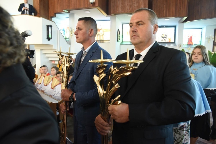 Dedykacja kościoła w Długołęce Świerkli