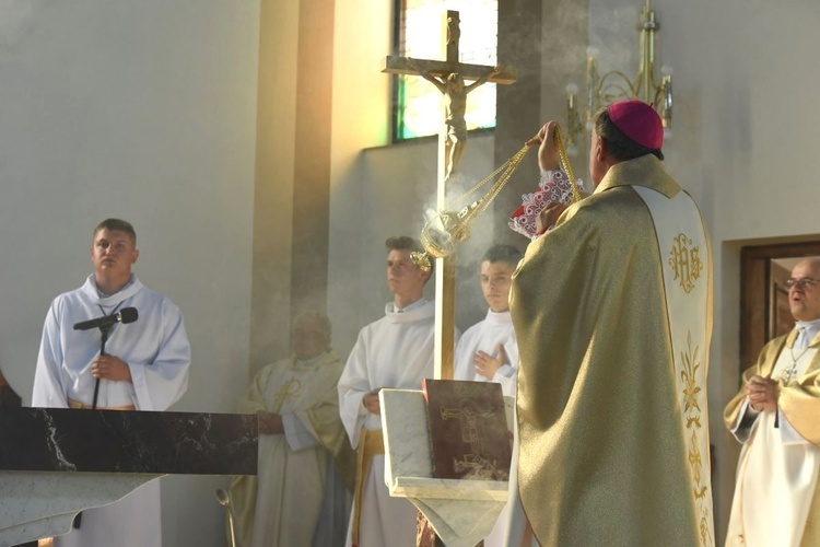 Dedykacja kościoła w Długołęce Świerkli