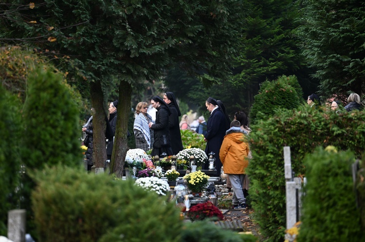 Wszystkich Świętych na koszalińskim cmentarzu