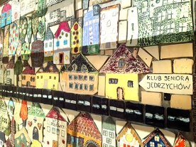 ▲	Składające się z blisko 2 tys. elementów dzieło trafi na ścianę budynku przy ul. Chopina 2 w Polkowicach. Otwarcie nastąpi  4 listopada.