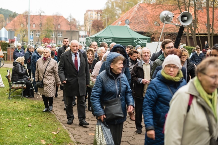 Modlitwa na cmentarzu Srebrzysko 2022