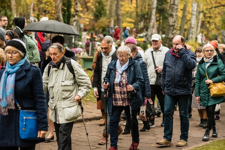 Modlitwa na cmentarzu Srebrzysko 2022