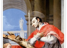 Giovanni Battista TiepoloŚwięty Karol Boromeuszolej na płótnie, 1767–1769Muzeum Sztuki, Cincinnati
