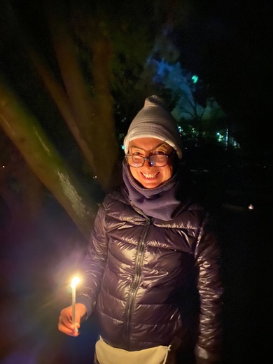 Msza na Cmentarzu Żołnierzy Włoskich - modlitwa Pastoral Centre