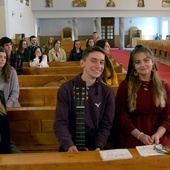 Spotkanie w kaplicy seminaryjnej poprowadził diakon Krzysztof Zając.