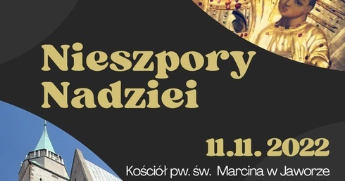 Jawor. Tu też wybrzmią Nieszpory nadziei